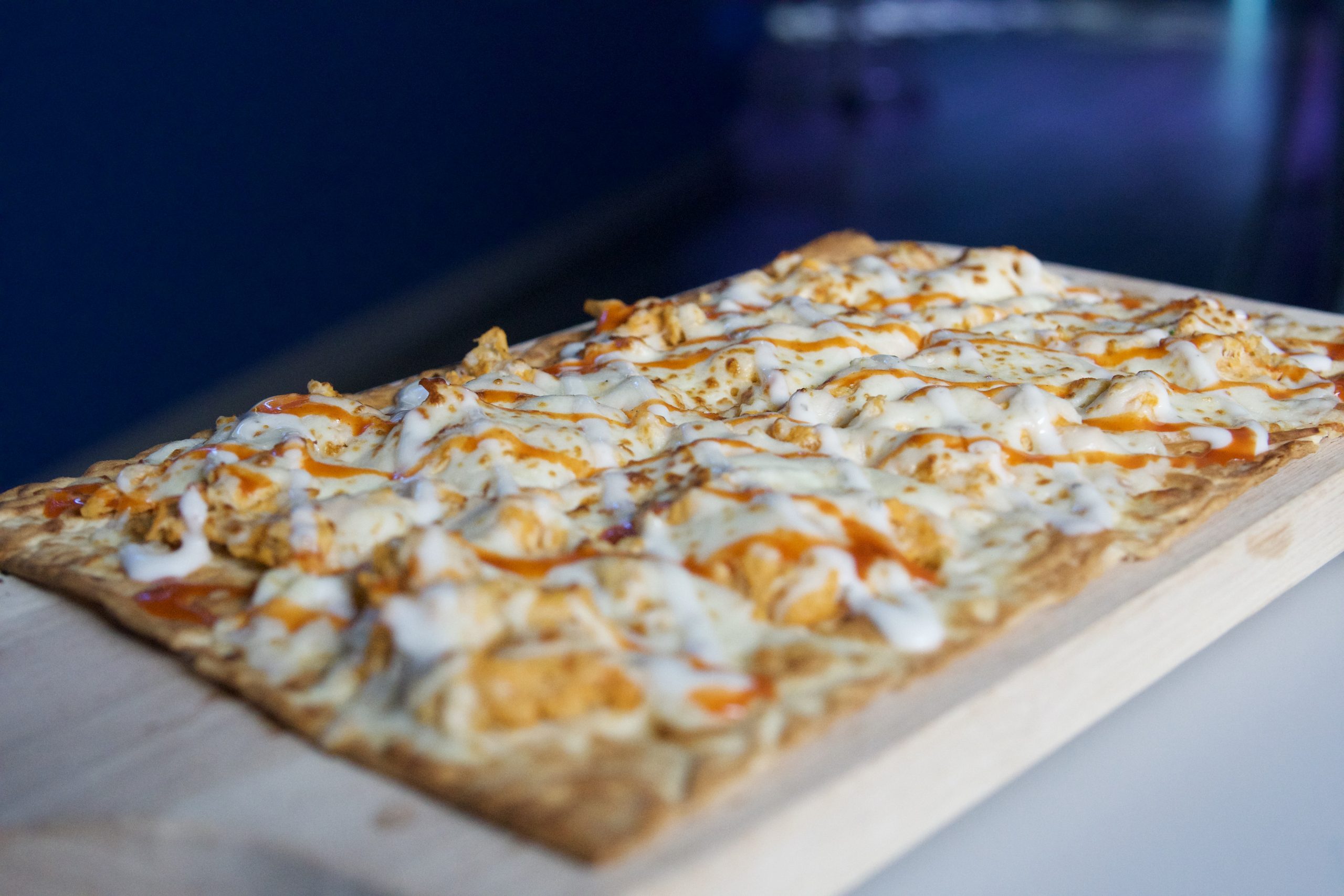 Fire Starter: Buffalo Chicken Flatbread