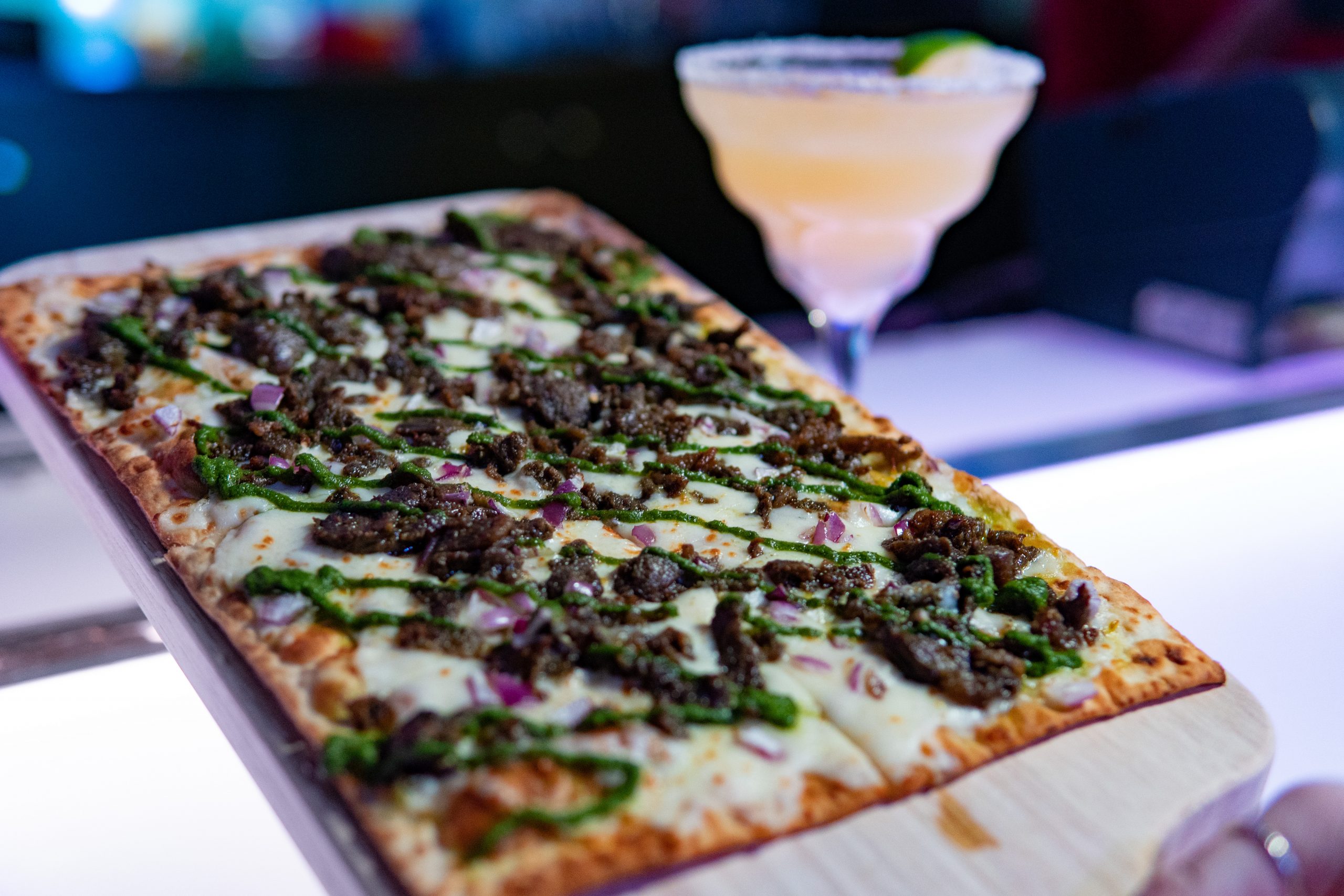 Fire Starter: Chimichurri Steak Flatbread