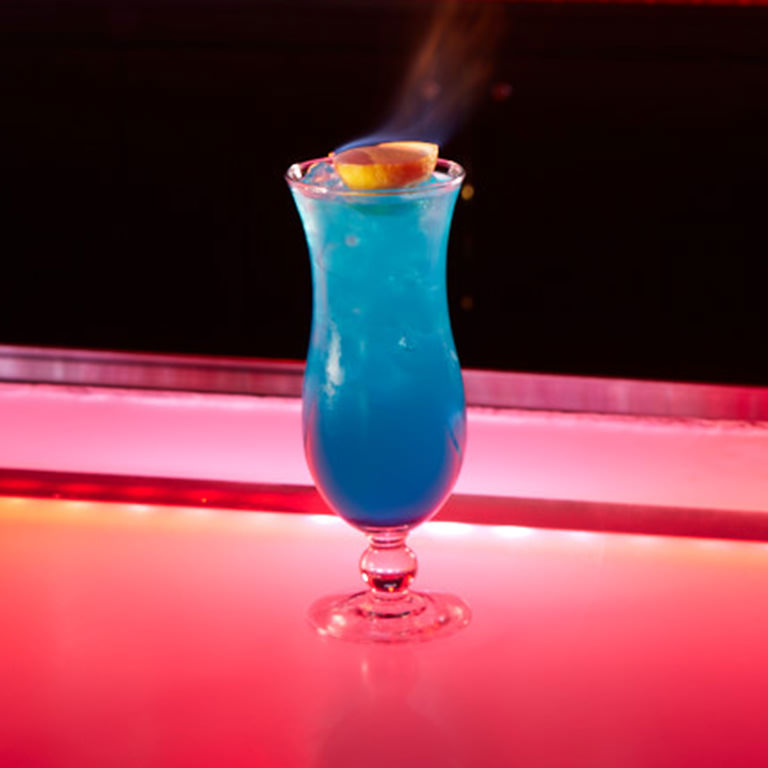 Signature Cocktail: Flaming Hurricane