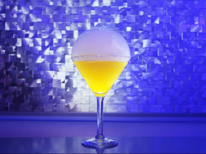 Signature Cocktail: PASSIONFRUIT FIZZ